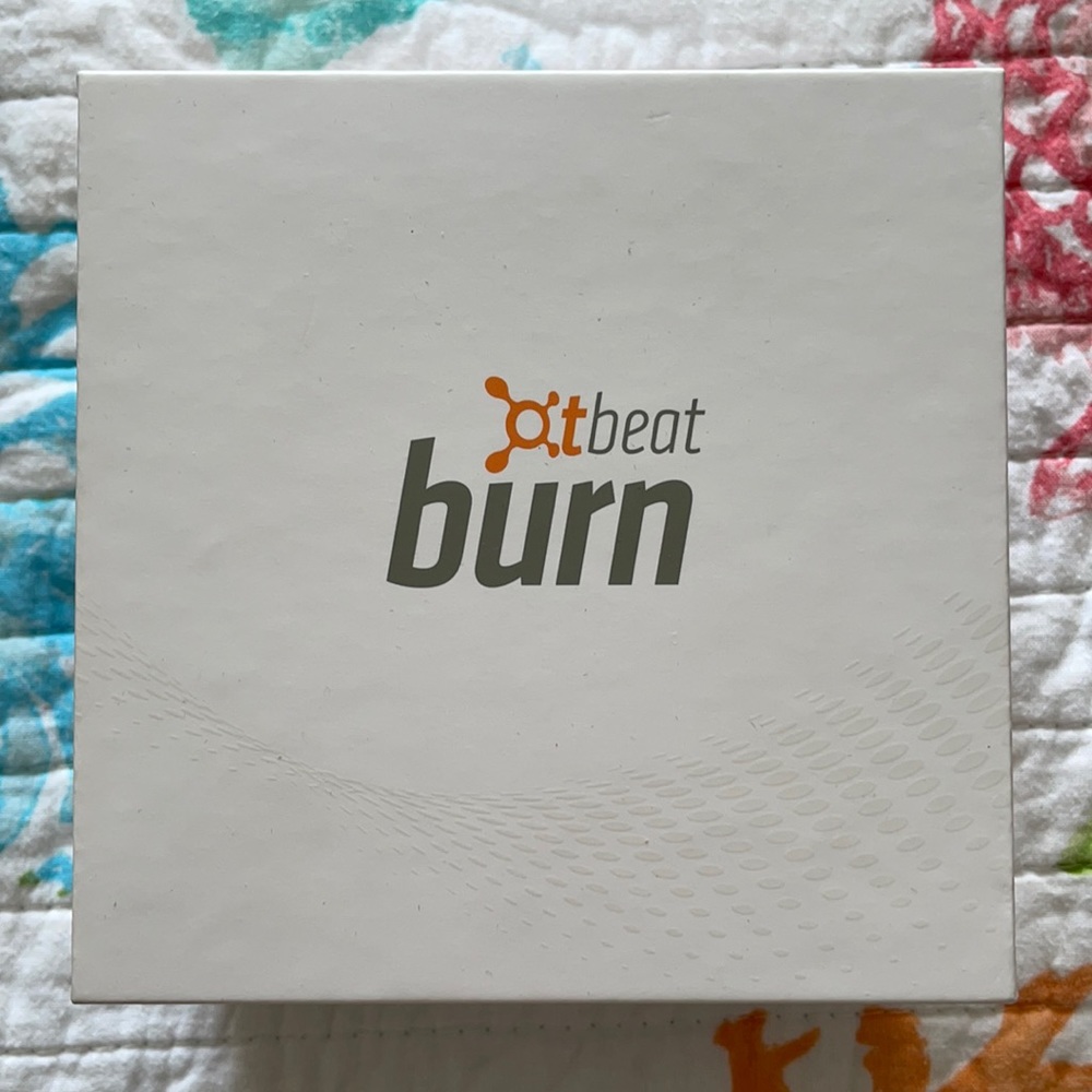 Orange Theory BURN heart rate monitor